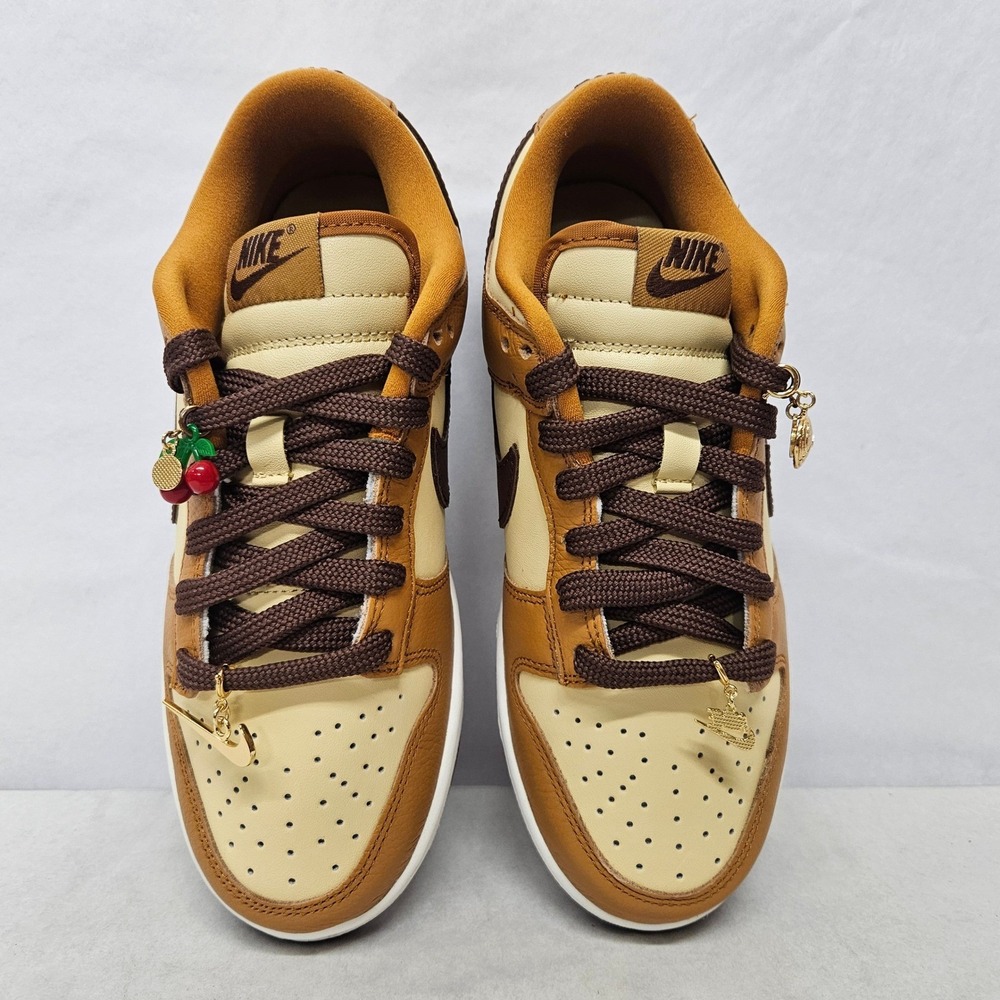 Nike Dunk Low SE Sneakers HQ7487-700 Desert Ochre Fauna Brown Womens Size 9 - Picture 6 of 11